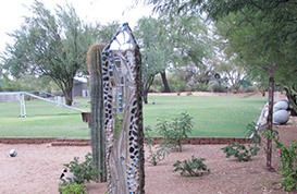 Waterfall Obelisk-8ft
