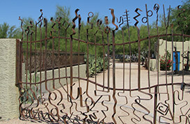 Driveway Gate at Morning Vista Lane