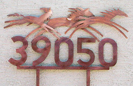 Address Signs for Horse Properties